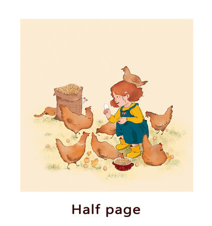 half page